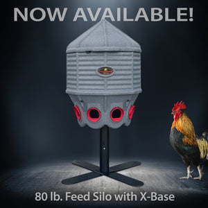 COOPWORX FEED SILO (80 lb.) X-BASE
