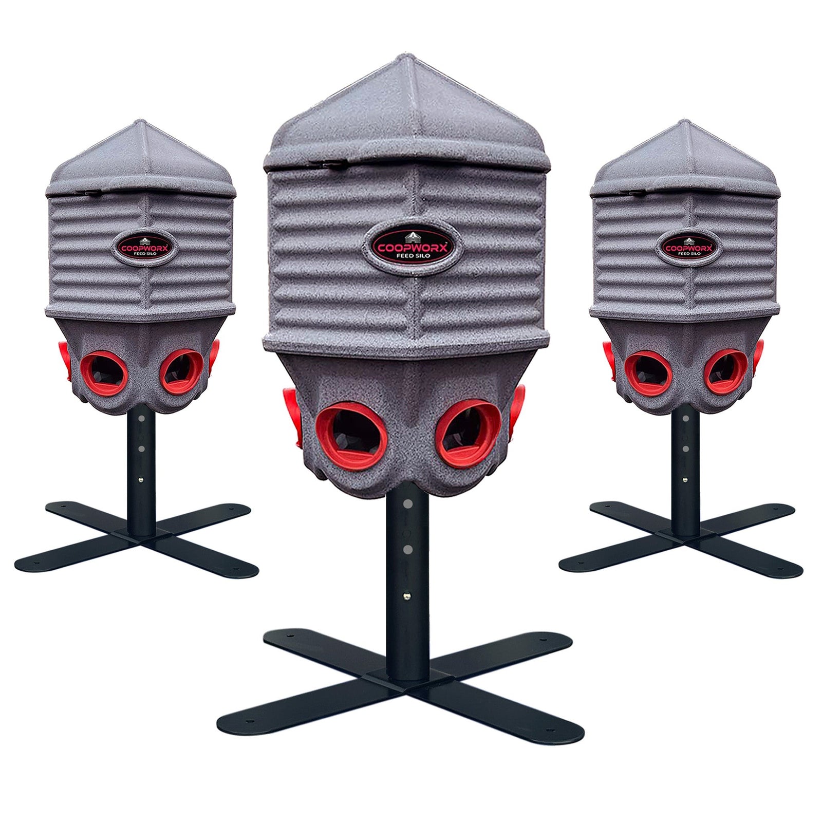 40 lb. FEED SILO • 3-PACK SPECIAL