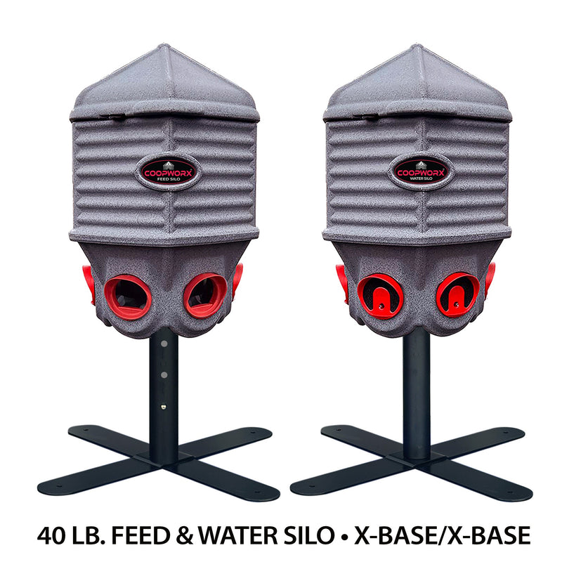 40 lb. Feed/Water Combo