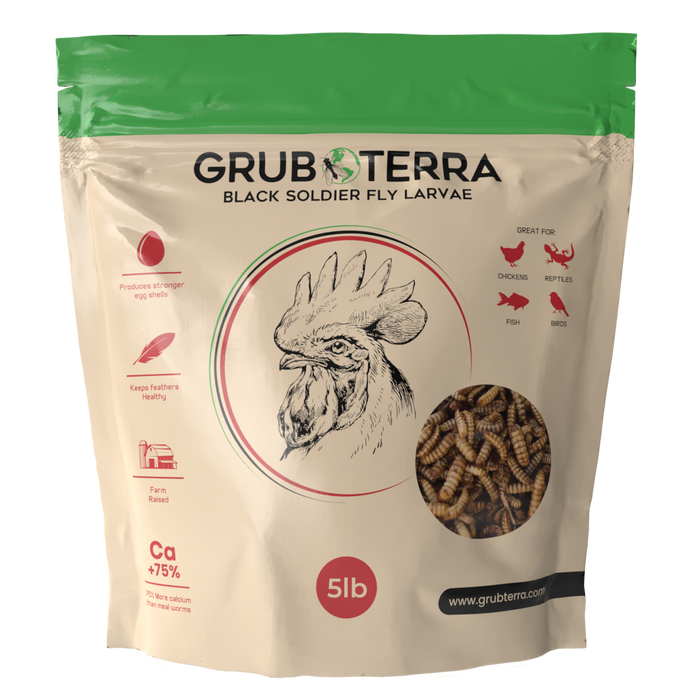 GrubTerra Dried Larvae