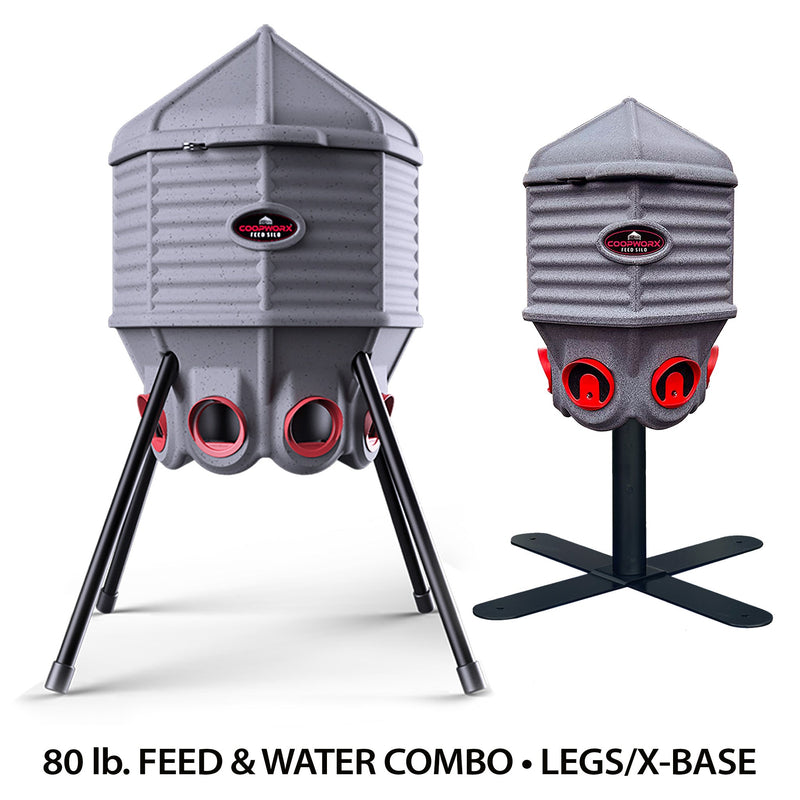 80 lb. Feed/Water Combo
