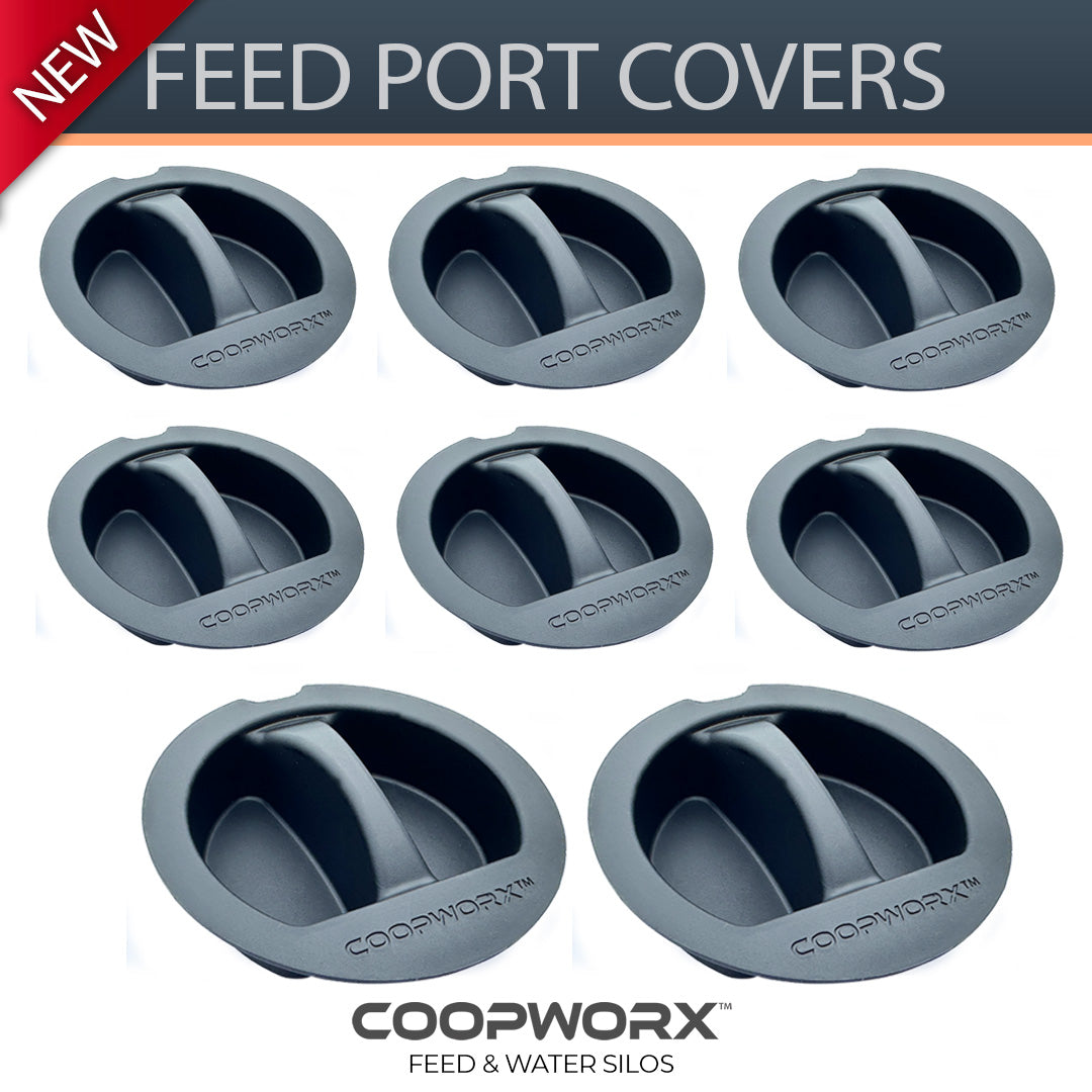 FEED PORT COVERS (EIGHT)