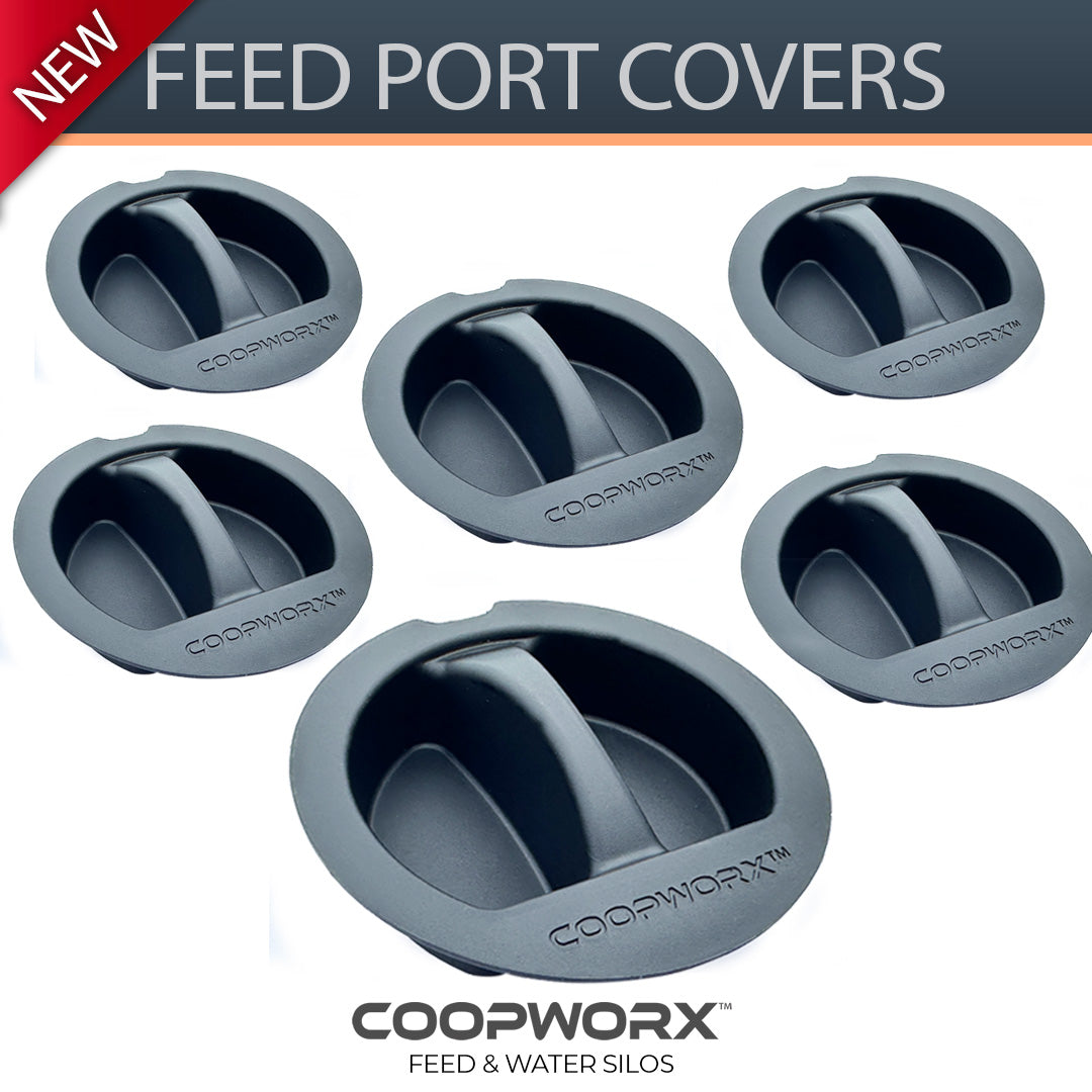 FEED PORT COVERS (SIX)