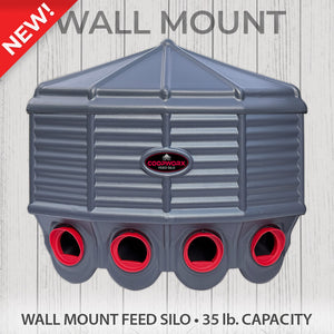 Wall Mount Feed Silo - FREE Shipping