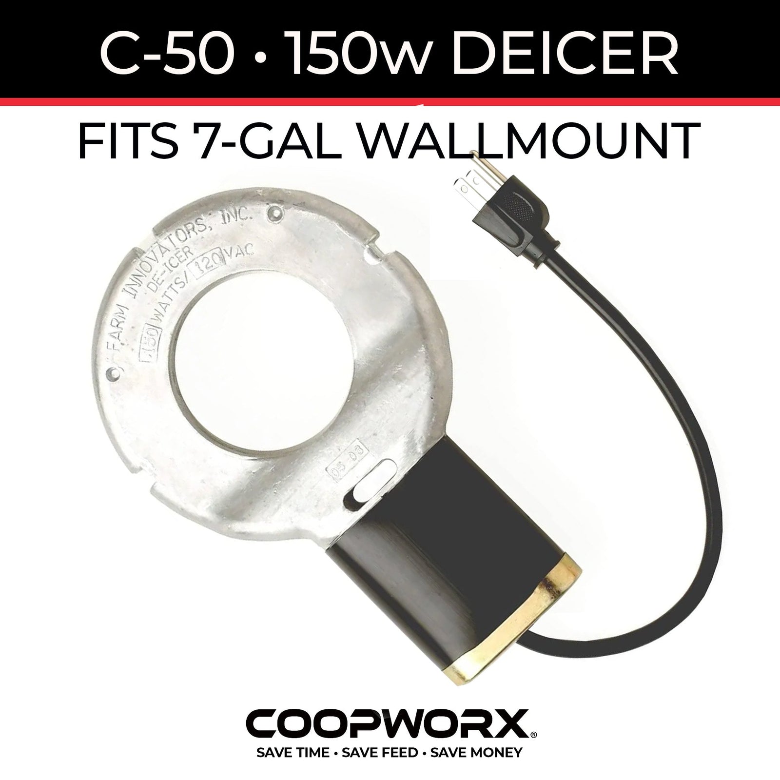 C-50 150W wall mount deicer