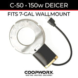 C-50P WALL MOUNT DEICER (150W)