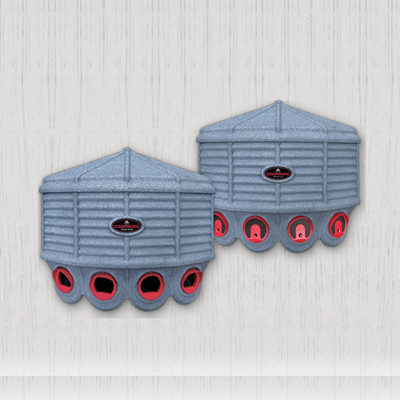 Wall Mount Feed & Water Combo